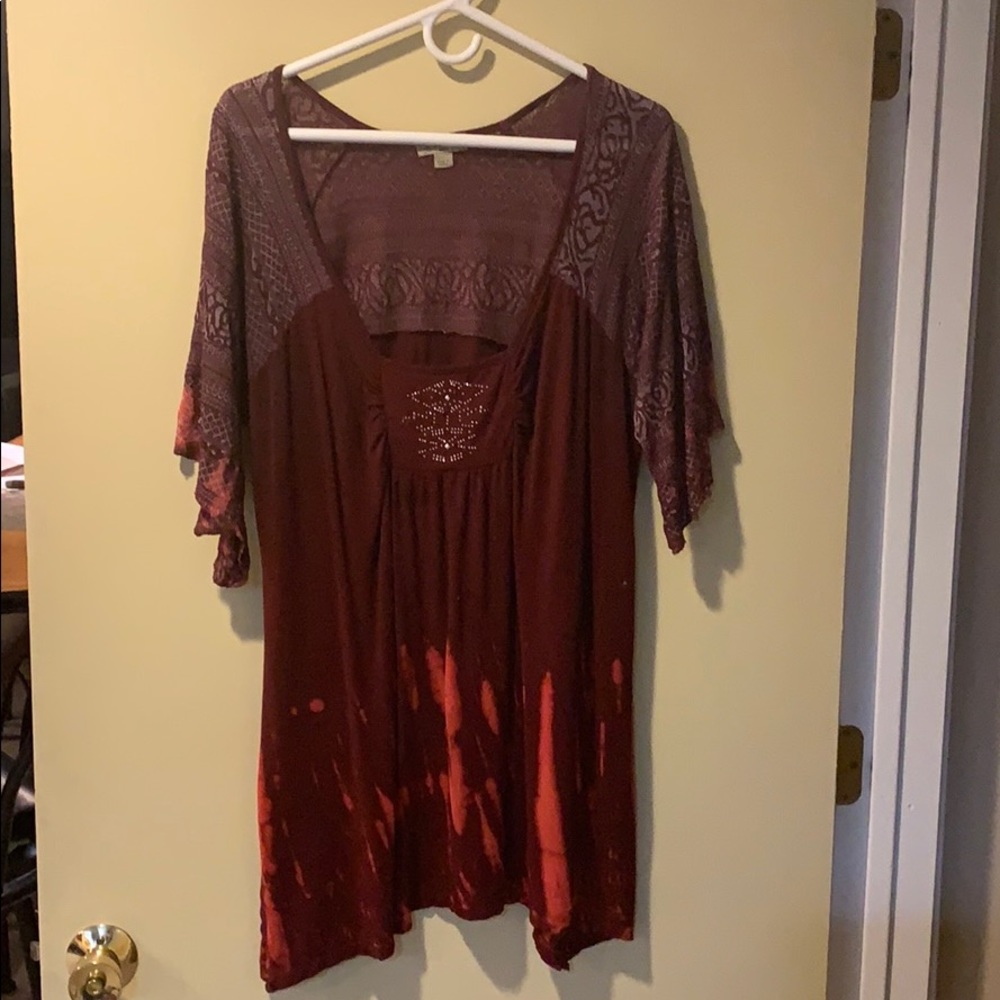 Boho chic blouse